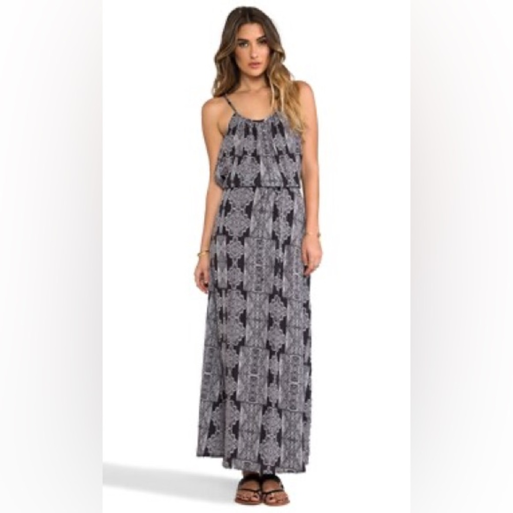 NWOT American Rag Women Pleated Maxi Dress Size Small